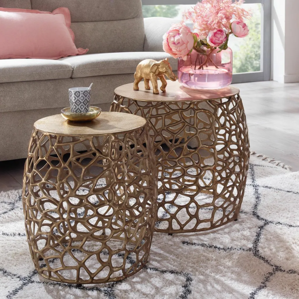 Skyport Tables D'Appoint<Lot de 2 tables d'appoint WICHIAN BURI
