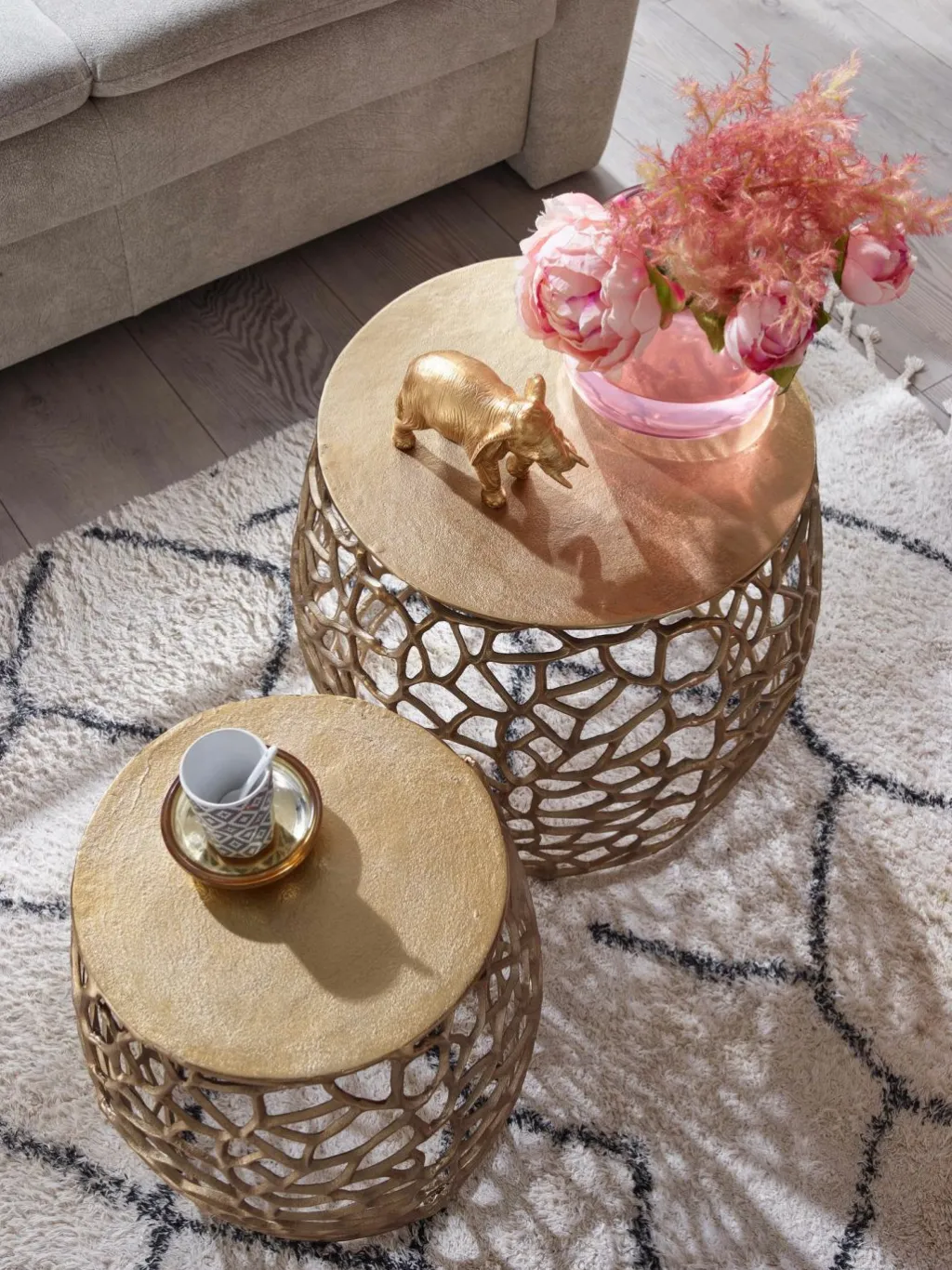 Skyport Tables D'Appoint<Lot de 2 tables d'appoint WICHIAN BURI