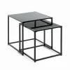 Lot de 2 tables d'appoint YORK