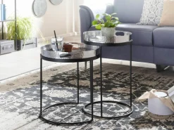Skyport Tables D'Appoint<Lot de 2 tables d'appoint YALA