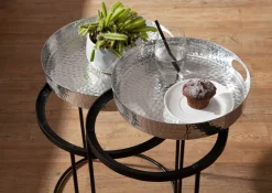 Skyport Tables D'Appoint<Lot de 2 tables d'appoint YALA
