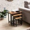 Skyport Tables D'Appoint<Lot de 3 tables gigognes CHIANG MAI