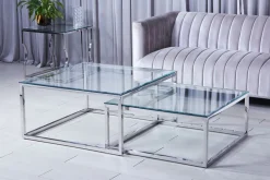 Euro Tische Tables Basses<Lot de 2 tables gigognes C89A
