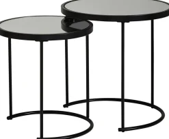 Lot de 2 tables gigognes CHIANG RAI