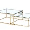 Euro Tische Tables Basses<Lot de 2 tables gigognes C89G-A