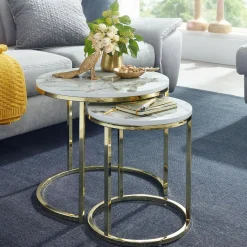 Skyport Tables D'Appoint<Lot de 2 tables gigognes LAM LUK KA