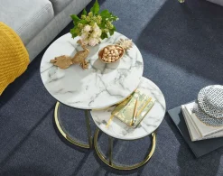 Skyport Tables D'Appoint<Lot de 2 tables gigognes LAM LUK KA