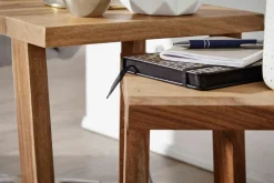 Skyport Tables D'Appoint<Lot de 2 tables gigognes LOEI
