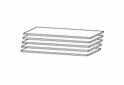 Rauch Accessoires<Lot de 5 tablettes A0033.9675