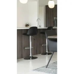 Lot de 2 tabourets de bar TRONDHEIM