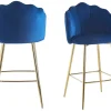 Salesfever Chaises De Cuisine|Tabourets De Bar<Lot de 2 tabourets de bar PADANG