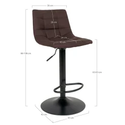 House Nordic Chaises De Cuisine|Tabourets De Bar<Lot de 2 tabourets de bar MIDDELFART