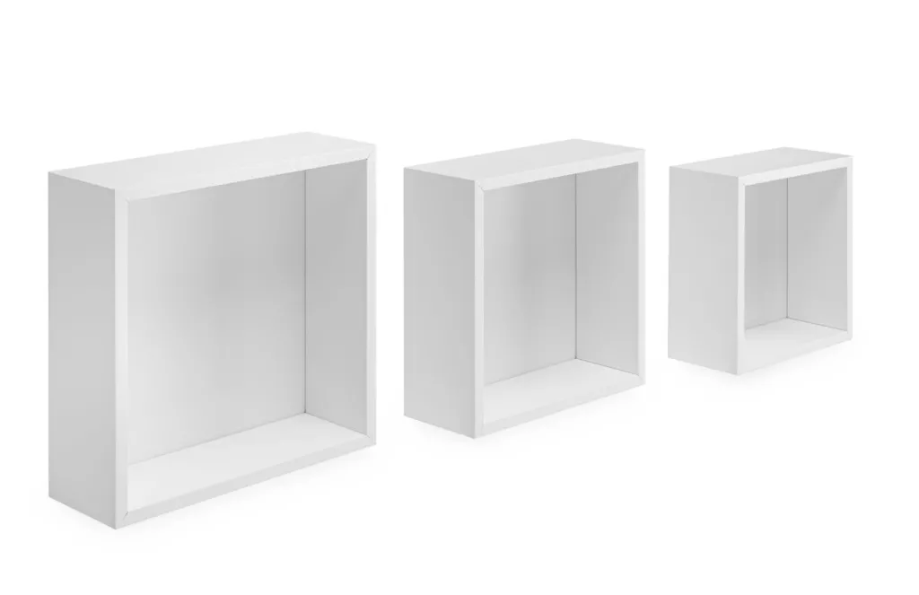 Format Etagères Murales<Lot de 3 étagères murales KALISI