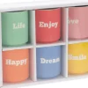 Koopman Verres, Tasses & Carafes<Lot de 6 tasses EH