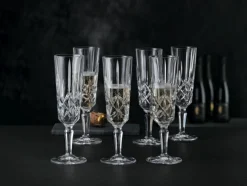 Lot de 6 verres à champagne NOBLESSE