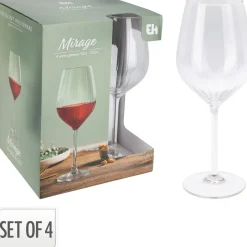 Lot de 4 verres à vin rouge KITCHEN