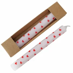 Boltze Bougies<Lot de chandelles avec cœurs LILIN