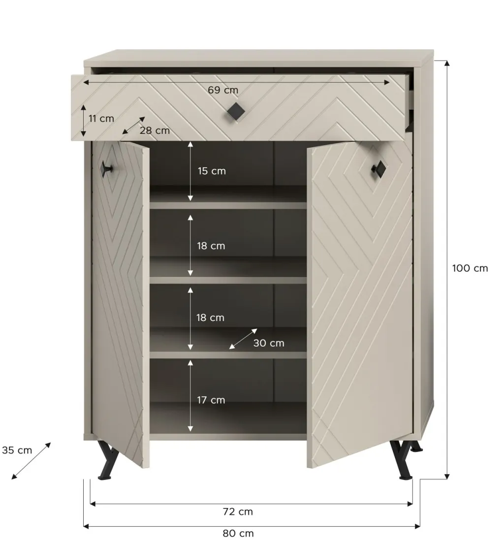 Xonox Commodes De Chaussures<Meuble à chaussures TAPI