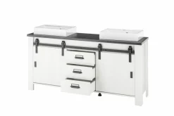IMV Armoires De Salle De Bains<Meuble bas avec double vasque SHERWOOD