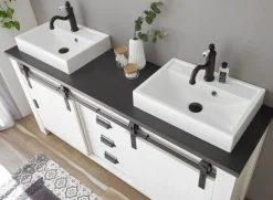 IMV Armoires De Salle De Bains<Meuble bas avec double vasque SHERWOOD
