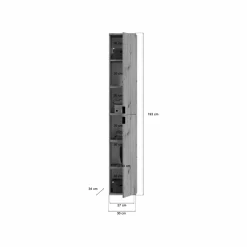 Xonox Armoires De Vestiaire<Meuble colonne BODITE