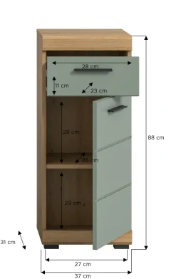 Xonox Armoires De Salle De Bains|Armoires Midi<Meuble de rangement SEWULA