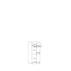 Forte Commodes Sdb|Commodes Combinées<Meuble de salle de bains LOKKO