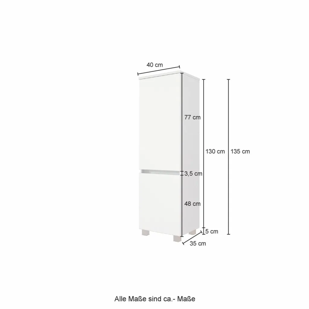 Held Armoires De Salle De Bains|Armoires Midi<Meuble demi-colonne LUCCA