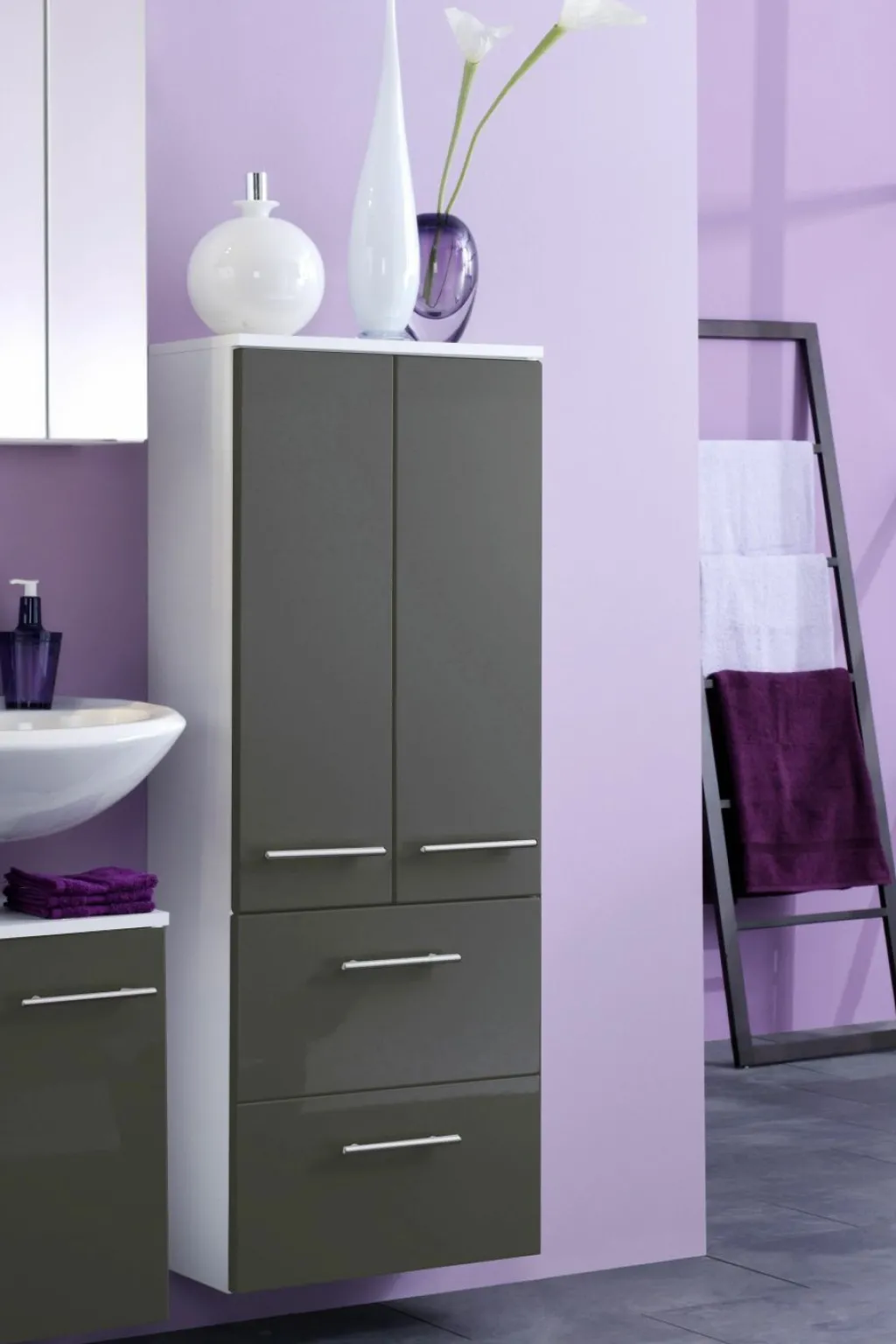 Held Armoires De Salle De Bains|Armoires Midi<Meuble demi-colonne PARMA