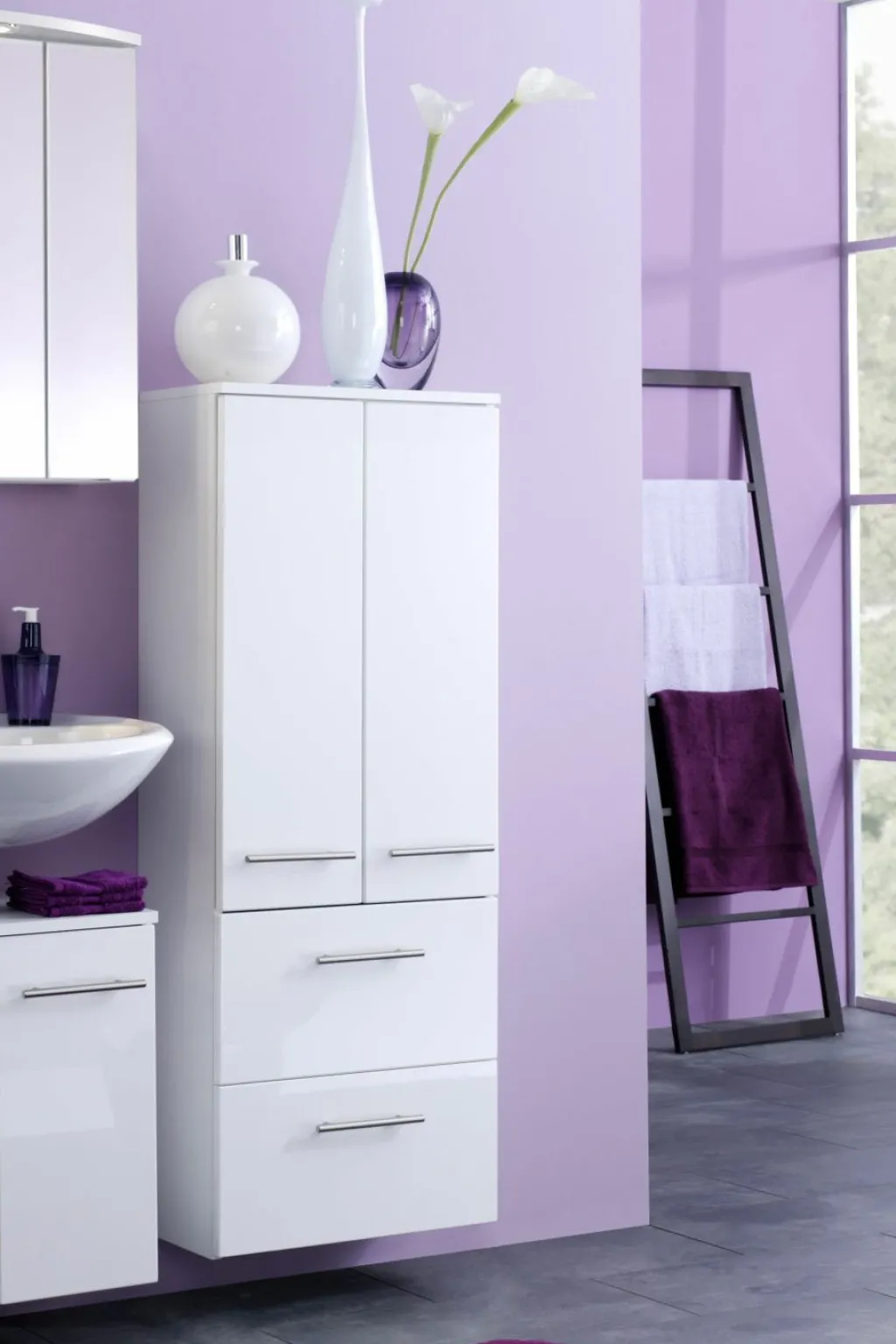 Held Armoires De Salle De Bains|Armoires Midi<Meuble demi-colonne PARMA