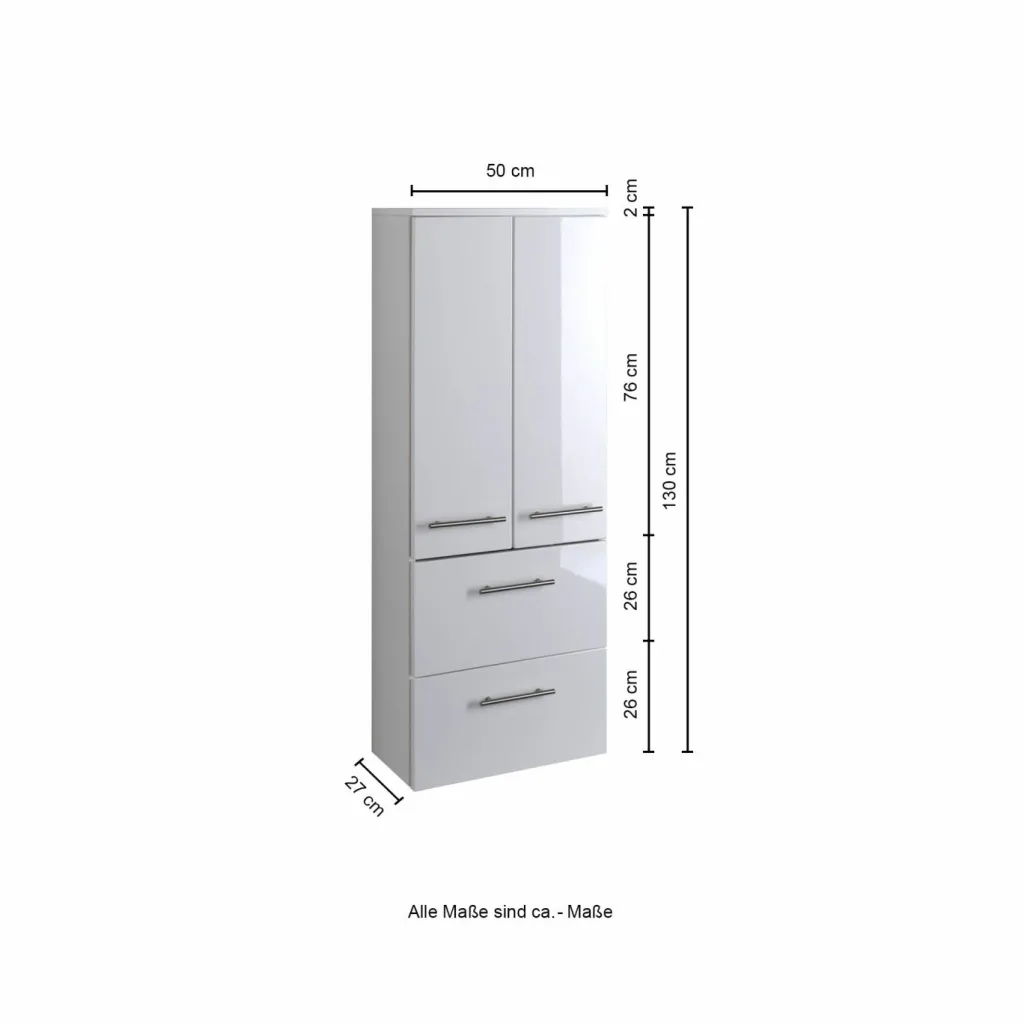 Held Armoires De Salle De Bains|Armoires Midi<Meuble demi-colonne PARMA