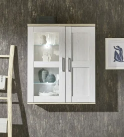 HBZ Armoires Murales|Vitrines Suspendues<Meuble haut vitrine BIEL