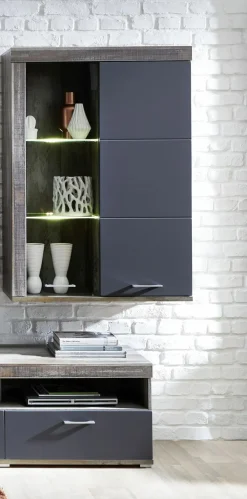 Innostyle Armoires Murales|Vitrines Suspendues<Meuble haut vitrine CROWN X
