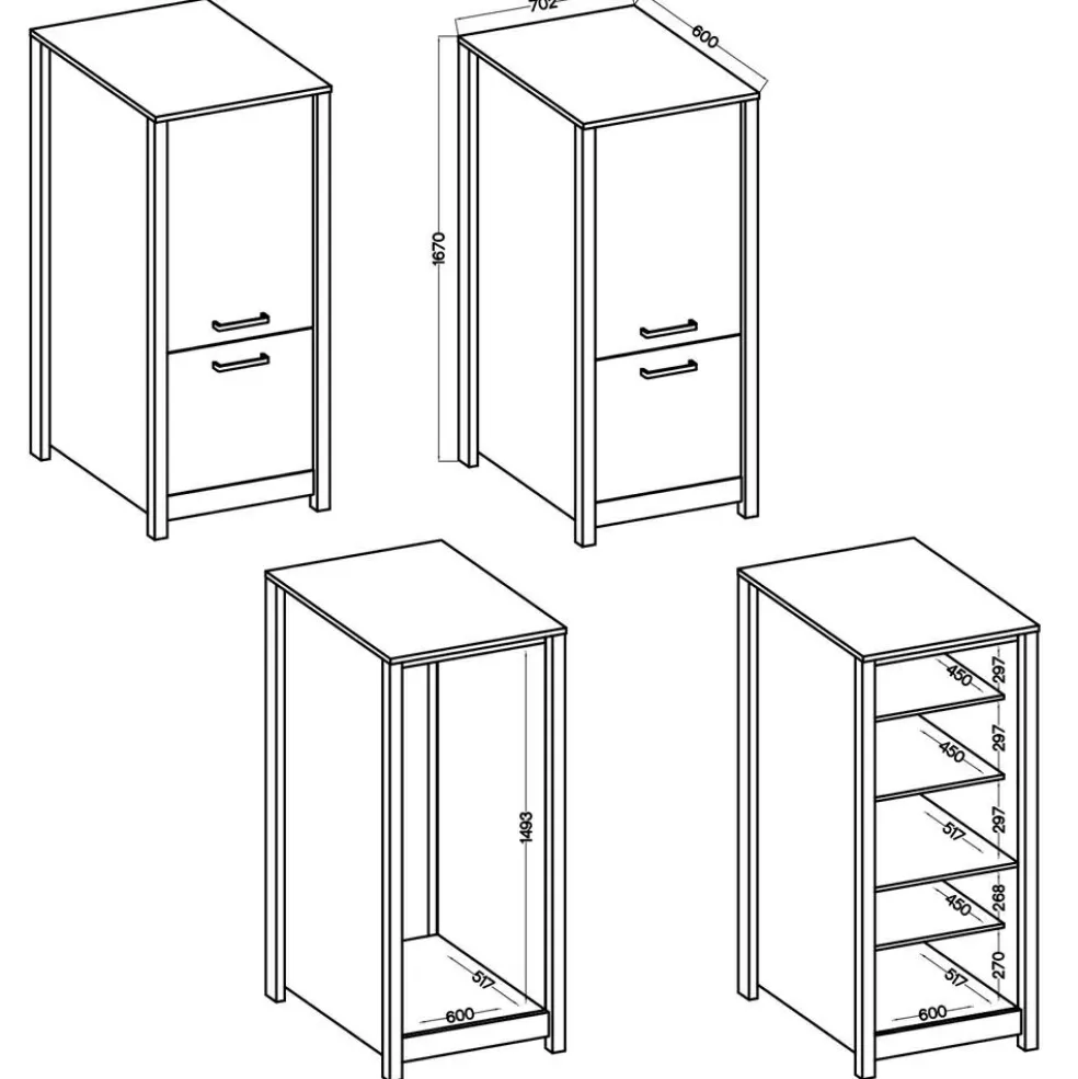 Meuble pour l'équipement SICILIA
