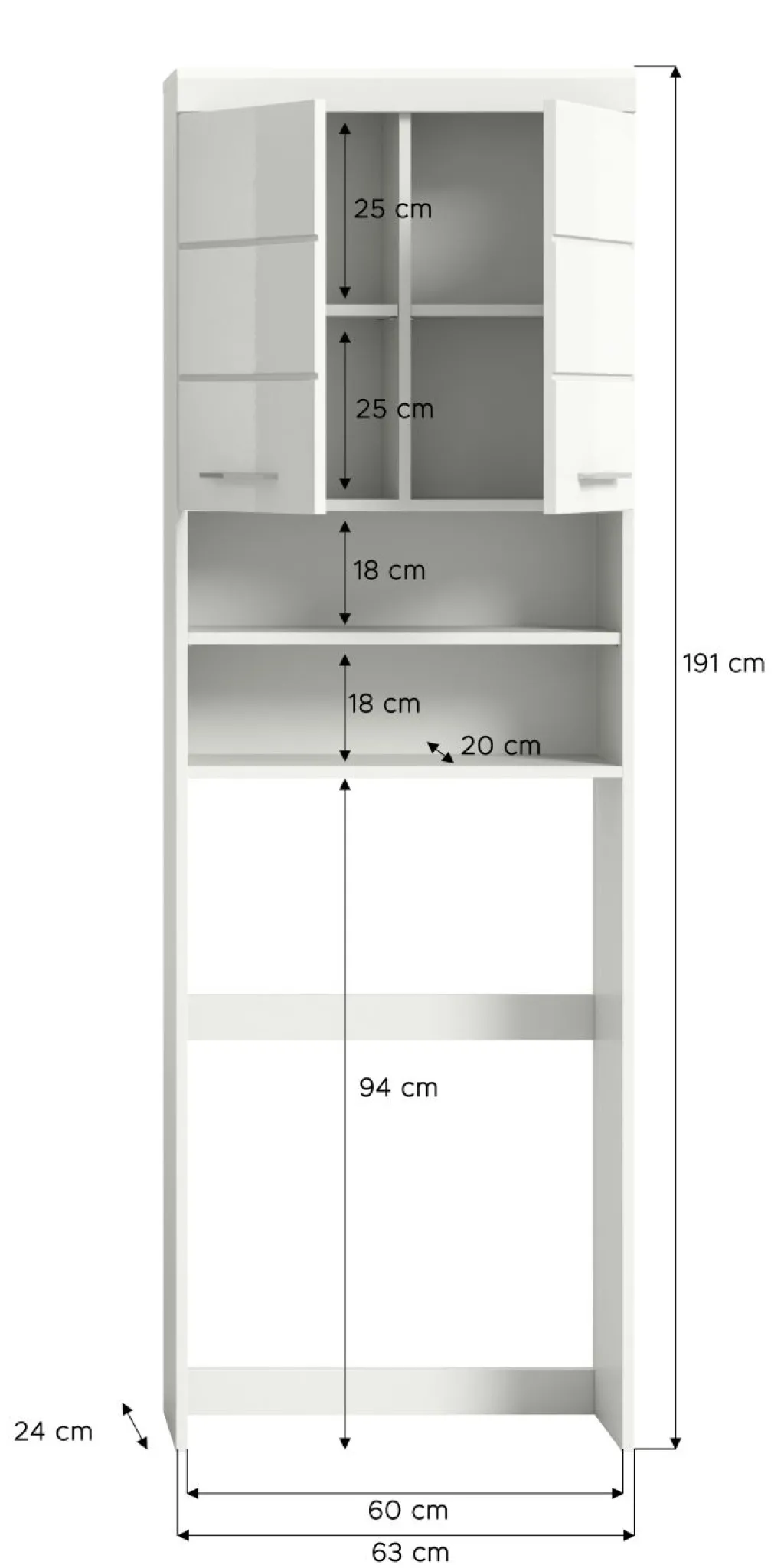 Xonox Meubles De Rangement Pour Machine À Laver<Meuble pour machine à laver SEWULA