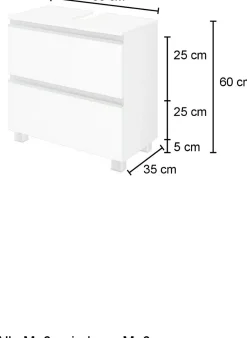 Held Armoires De Salle De Bains|Meubles Sous Vasque<Meuble sous lavabo AREZZO