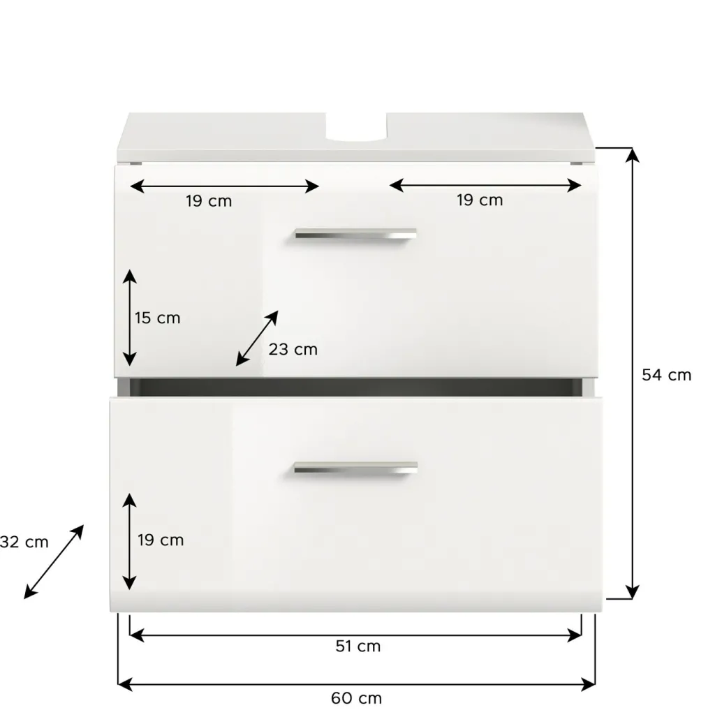 Xonox Armoires De Salle De Bains|Meubles Sous Vasque<Meuble sous lavabo BONGA