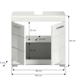Xonox Armoires De Salle De Bains|Meubles Sous Vasque<Meuble sous lavabo SEWULA