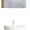 Meuble sous vasque 60 avec armoire de toilette DAVOS