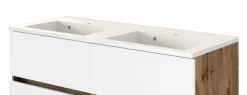 Held Armoires De Salle De Bains<Meuble sous vasque avec double vasque LUCCA