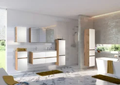 Held Armoires De Salle De Bains<Meuble sous vasque avec double vasque LUCCA