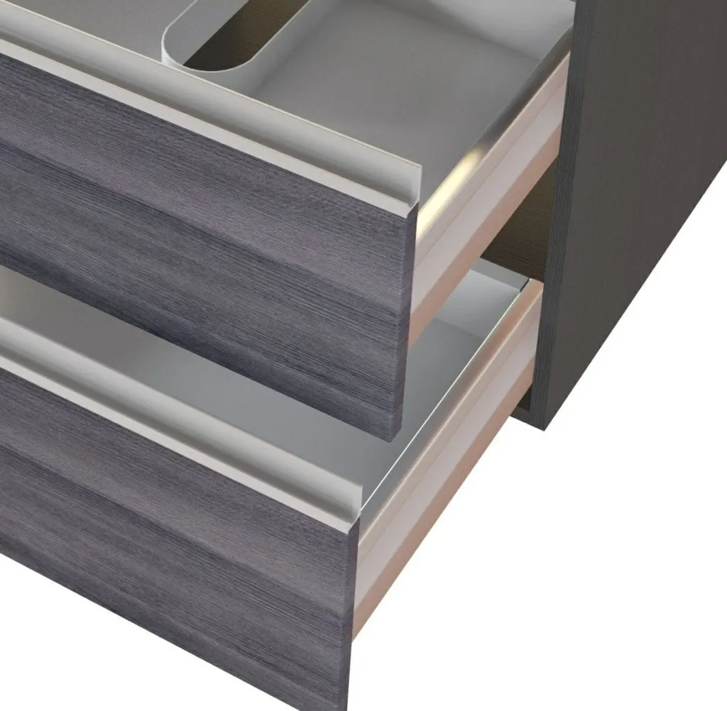 Held Armoires De Salle De Bains<Meuble sous vasque avec lavabo 60 cm AREZZO
