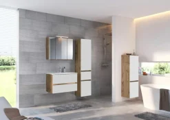 Held Armoires De Salle De Bains<Meuble sous vasque avec vasque LUCCA
