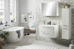 Held Armoires De Salle De Bains<Meuble sous vasque avec vasque STOCKHOLM