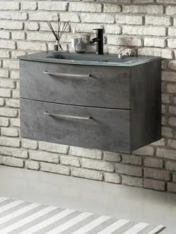 Held Armoires De Salle De Bains<Meuble sous vasque avec vasque STOCKHOLM