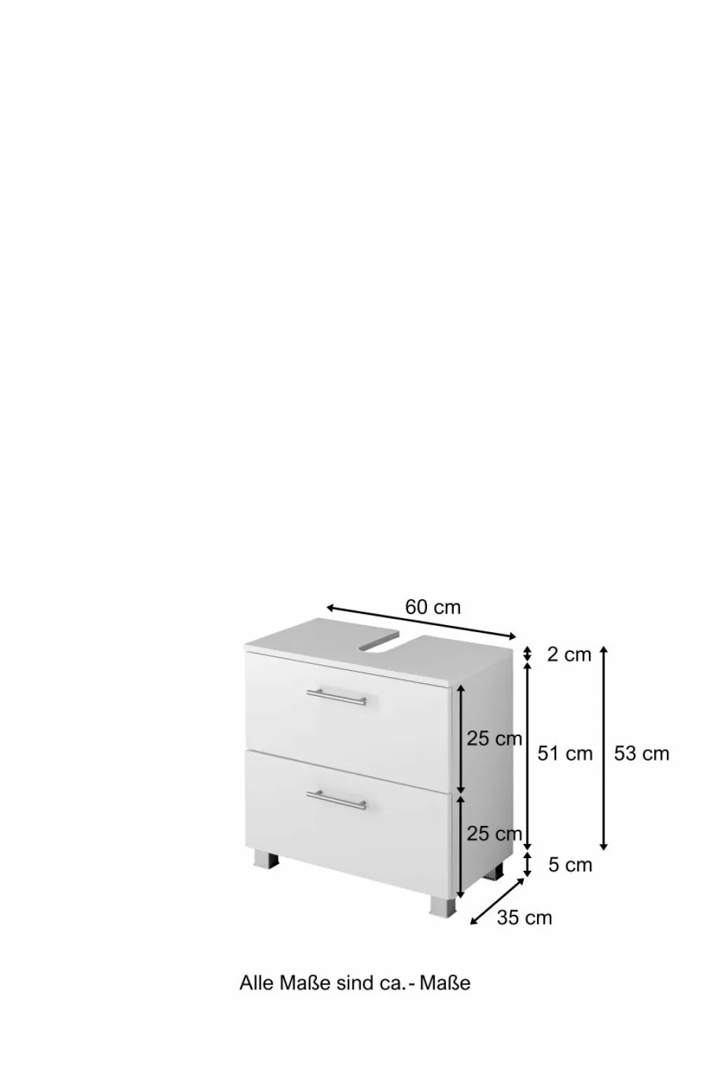 Held Armoires De Salle De Bains|Meubles Sous Vasque<Meuble sous vasque 60cm PORTA