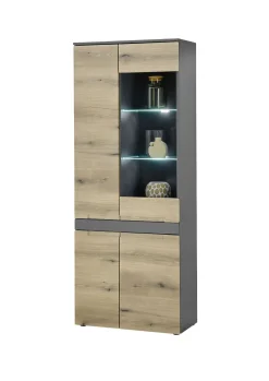 HBZ Vitrines Sur Pied<Meuble vitrine CORK