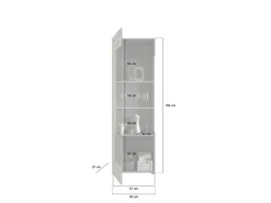 Xonox Vitrines Sur Pied<Meuble vitrine DURAME
