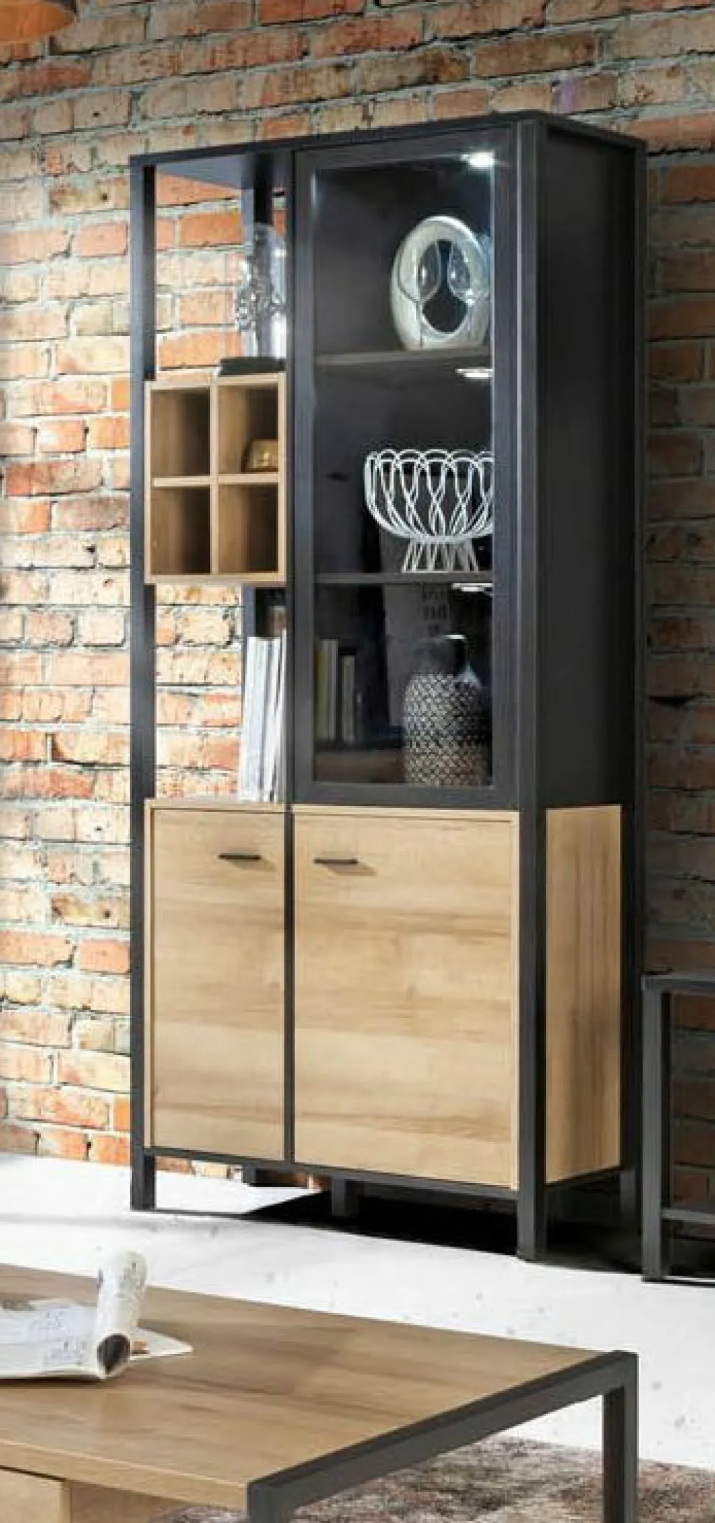 Forte Vitrines Sur Pied<Meuble vitrine HIGH ROCK