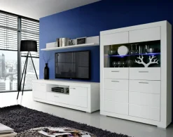 Forte Vitrines Sur Pied<Meuble vitrine SNOW